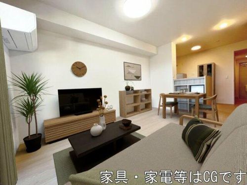 福岡県北九州市若松区宮前町(アパート)の賃貸物件の居間