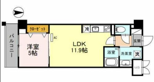 プリモアネッソの間取り