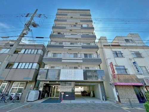 サンライフ北田辺の外観