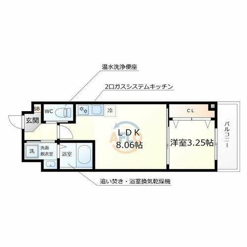 Nu岸里駅前の間取り