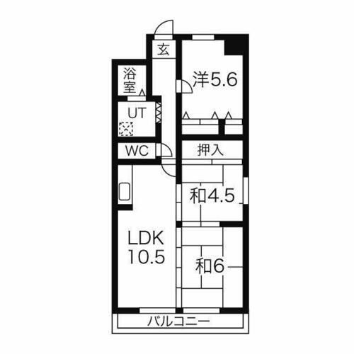 グレイス平島の間取り