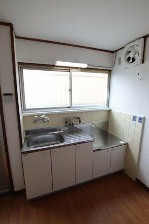 大阪府堺市東区日置荘原寺町(一戸建)の賃貸物件のキッチン