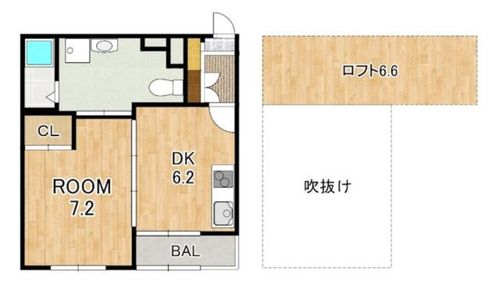 グレイス長等の間取り