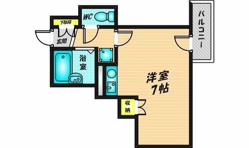 サニーコート301の間取り