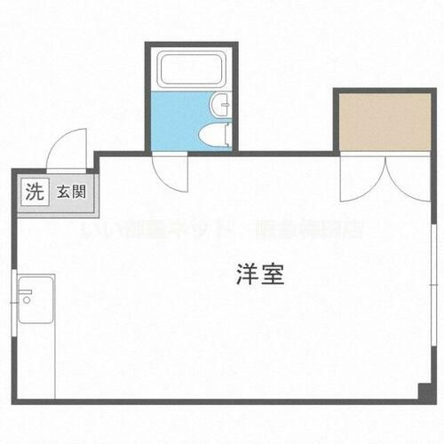 コーポセブンの間取り