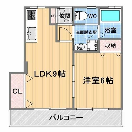 パラツィーナ二見の間取り