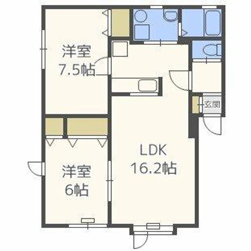 フロンティア33201の間取り