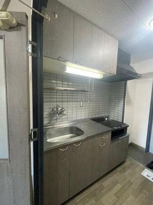 福岡県北九州市小倉南区城野4丁目(マンション)の賃貸物件のキッチン