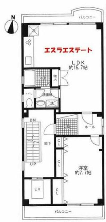 アカカベビルの間取り