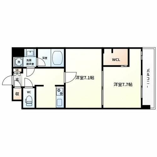 THEMUSICCOURTの間取り