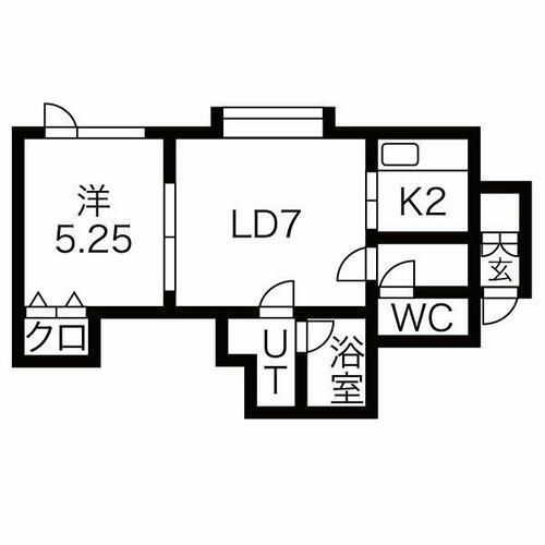 ドメスティ・プレサージュ106の間取り