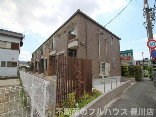 愛知県豊川市大堀町(アパート)の賃貸物件の外観