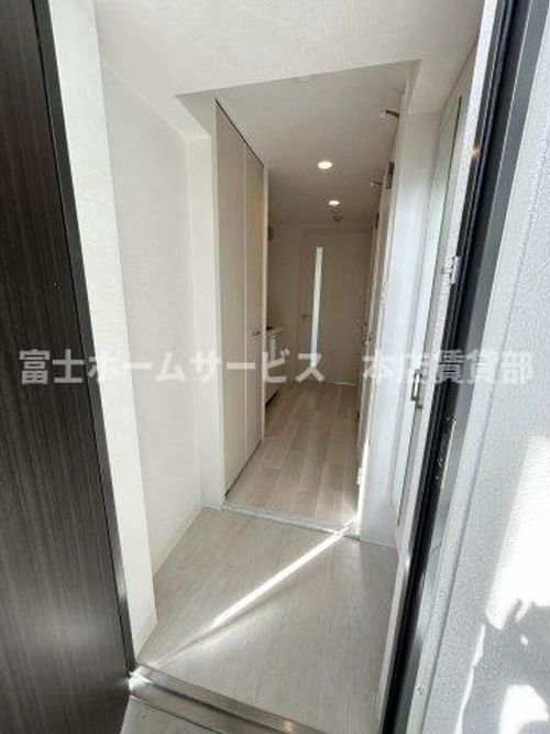 エスリード大阪平野プライムの玄関