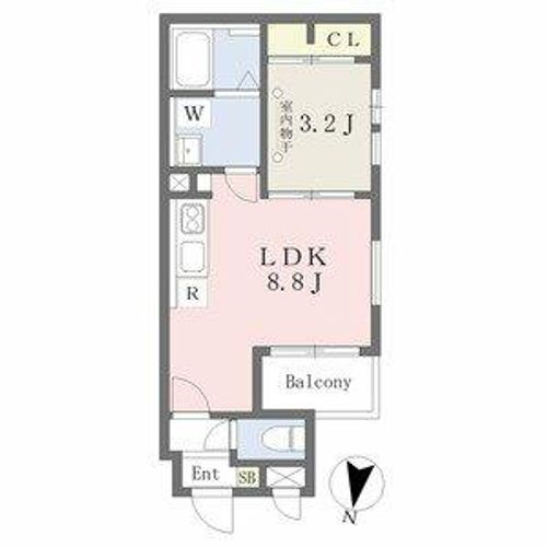 Cherim日比野Graceの間取り