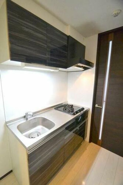 福岡県北九州市小倉北区竪町1丁目(マンション)の賃貸物件のキッチン