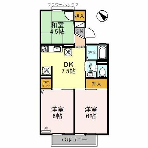 ペニーレインの間取り