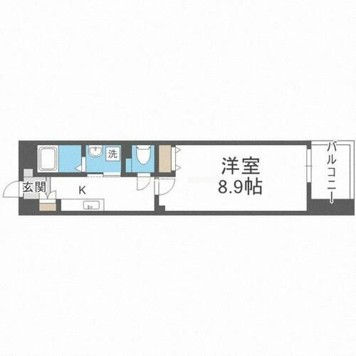 エスポルテ福島の間取り