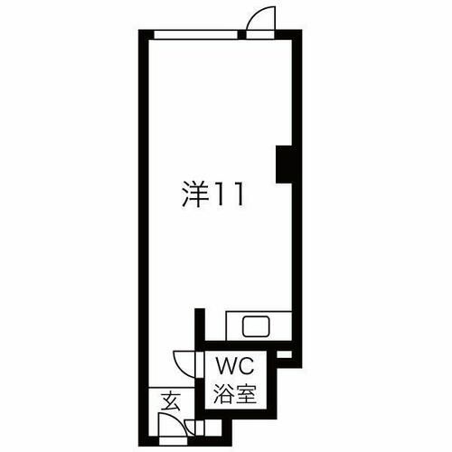 チサン第8新大阪の間取り