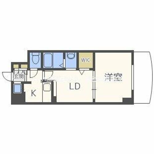 ノルデンタワー天神橋アネックスの間取り