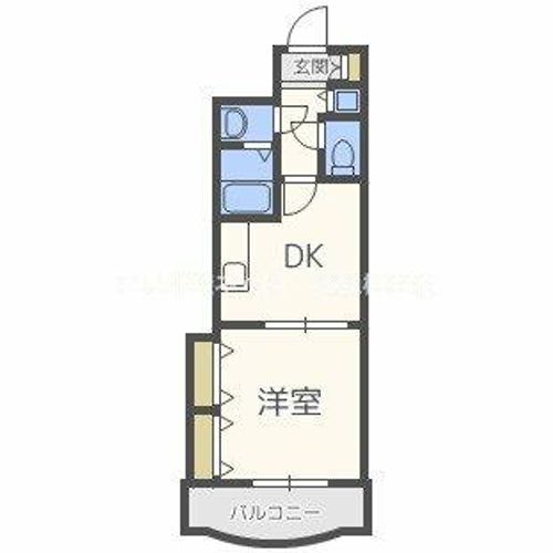 ノルデンタワー天神橋の間取り