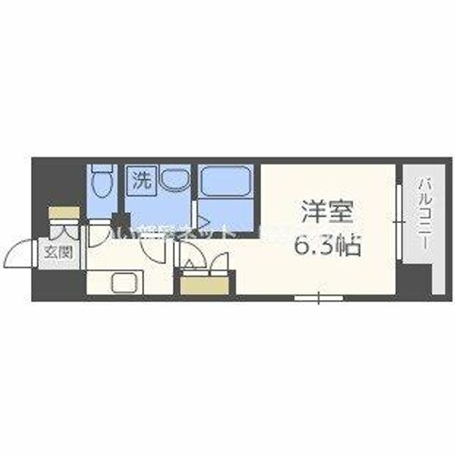 エスリード梅田グランノースの間取り