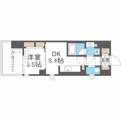 アーバンドルフ天満の間取り
