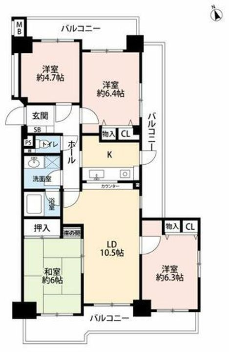 シャトー岡崎Ⅱ番館のその他画像