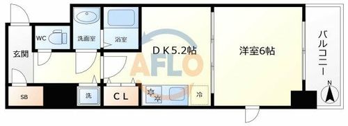 アクロス福島アーバンヒルズの間取り