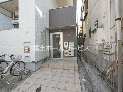 ハーモニーテラス今市Ⅱの玄関