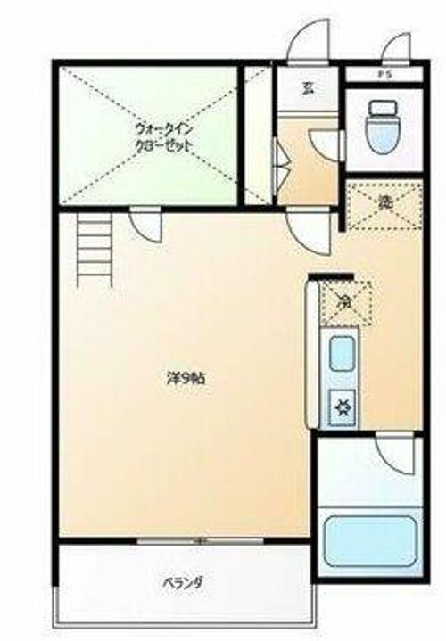セザンヌ飯村 Bの間取り