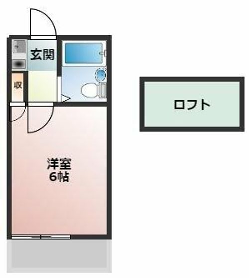 ユトリロ柱九番町の間取り