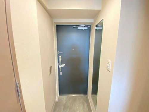 プレサンス緑橋ソレアスの玄関