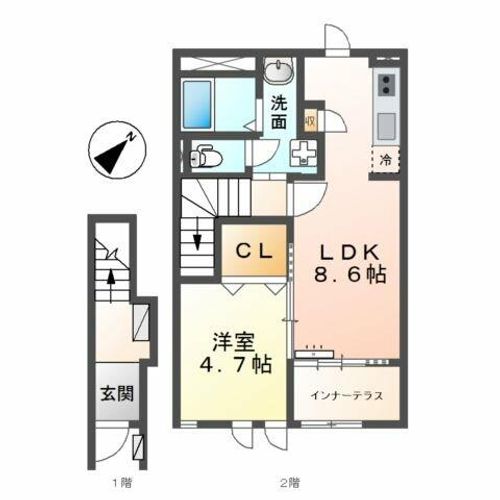 ハピネスの間取り