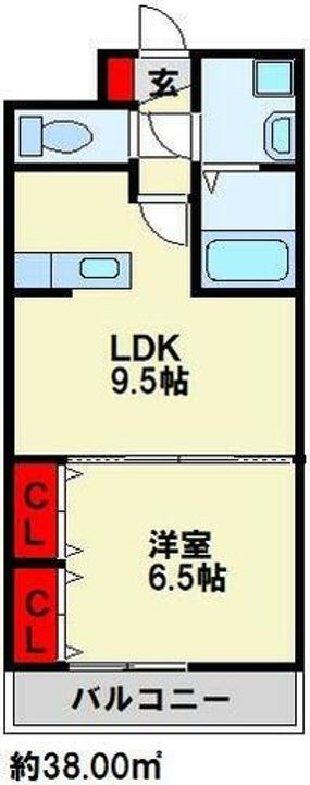 コスモス浅川学園台の間取り