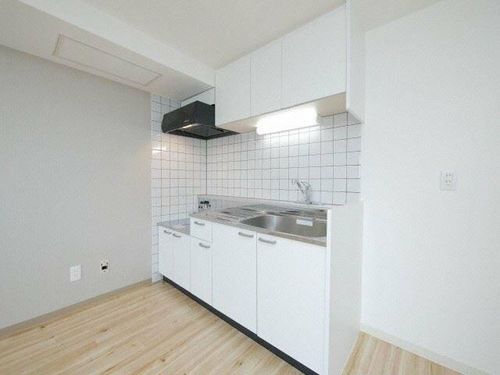 北海道札幌市北区新琴似八条15丁目(マンション)の賃貸物件のキッチン