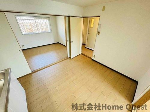 大阪府柏原市大県3丁目(アパート)の賃貸物件の居間