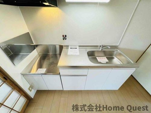 大阪府柏原市大県3丁目(アパート)の賃貸物件のキッチン