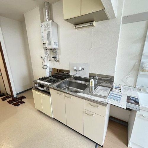 プラザマンション水元206のキッチン