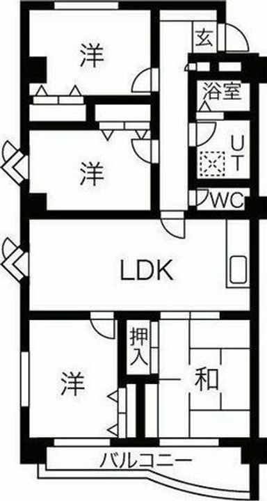 メゾンドSKⅡの間取り