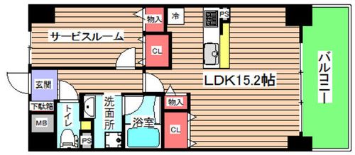 ATKレジデンスなにわ橋の間取り