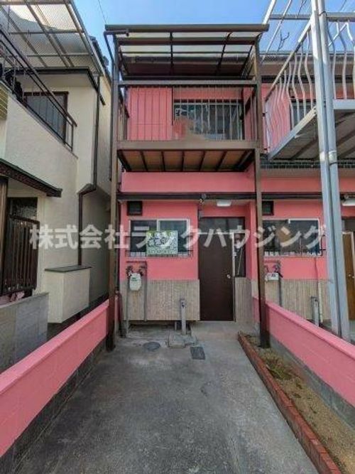 大阪府寝屋川市田井西町(テラスハウス)の賃貸物件の外観