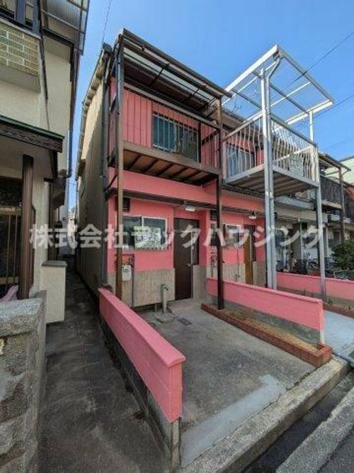 大阪府寝屋川市田井西町(テラスハウス)の賃貸物件の外観