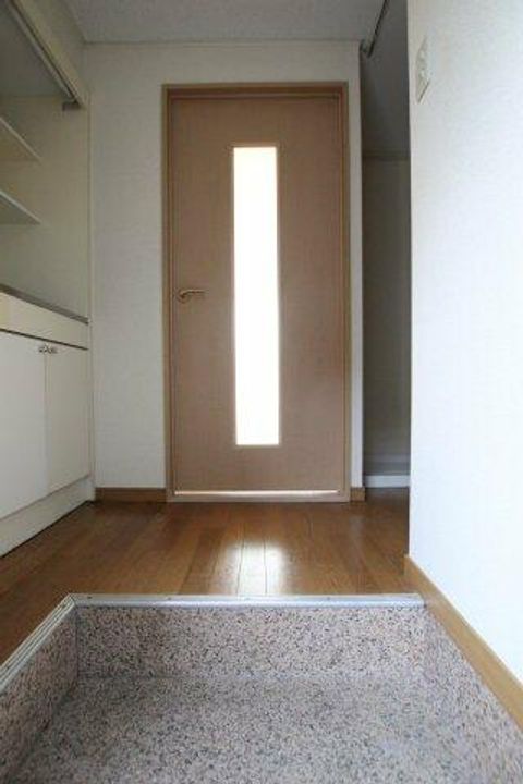 レオパレスサン・マックの玄関