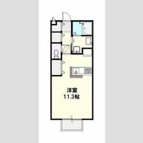 ル・シエル201の間取り