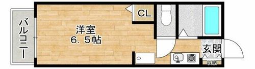 大阪府箕面市今宮3丁目(マンション)の賃貸物件の間取り