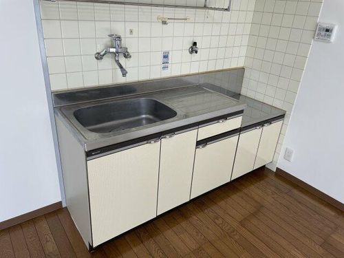 兵庫県姫路市広畑区早瀬町1丁目(マンション)の賃貸物件のキッチン