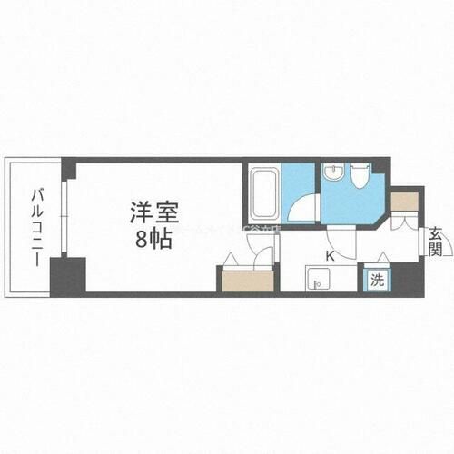 アーデン京町堀ウエストの間取り