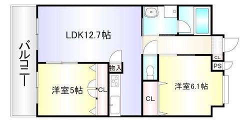 リード大手町の間取り