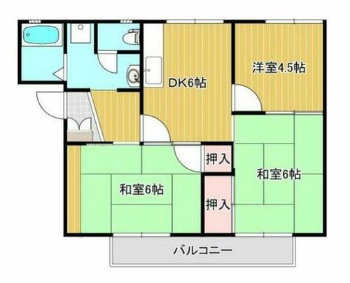 叶い坂2-8の間取り