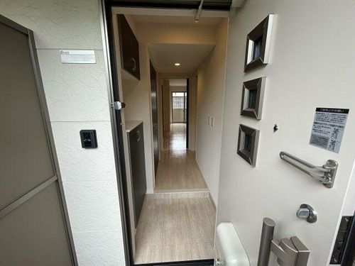兵庫県姫路市勝原区宮田(アパート)の賃貸物件の玄関